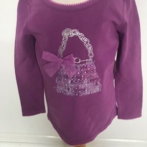 NWT Kid one purple shirt